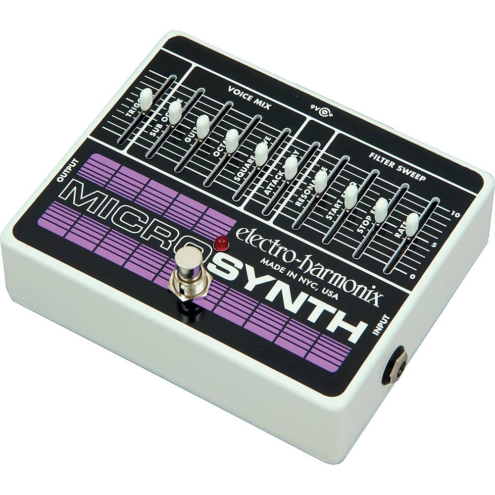 Electro Harmonix Microsynth Analog Guitar Synthesizer Pedal - Image 3