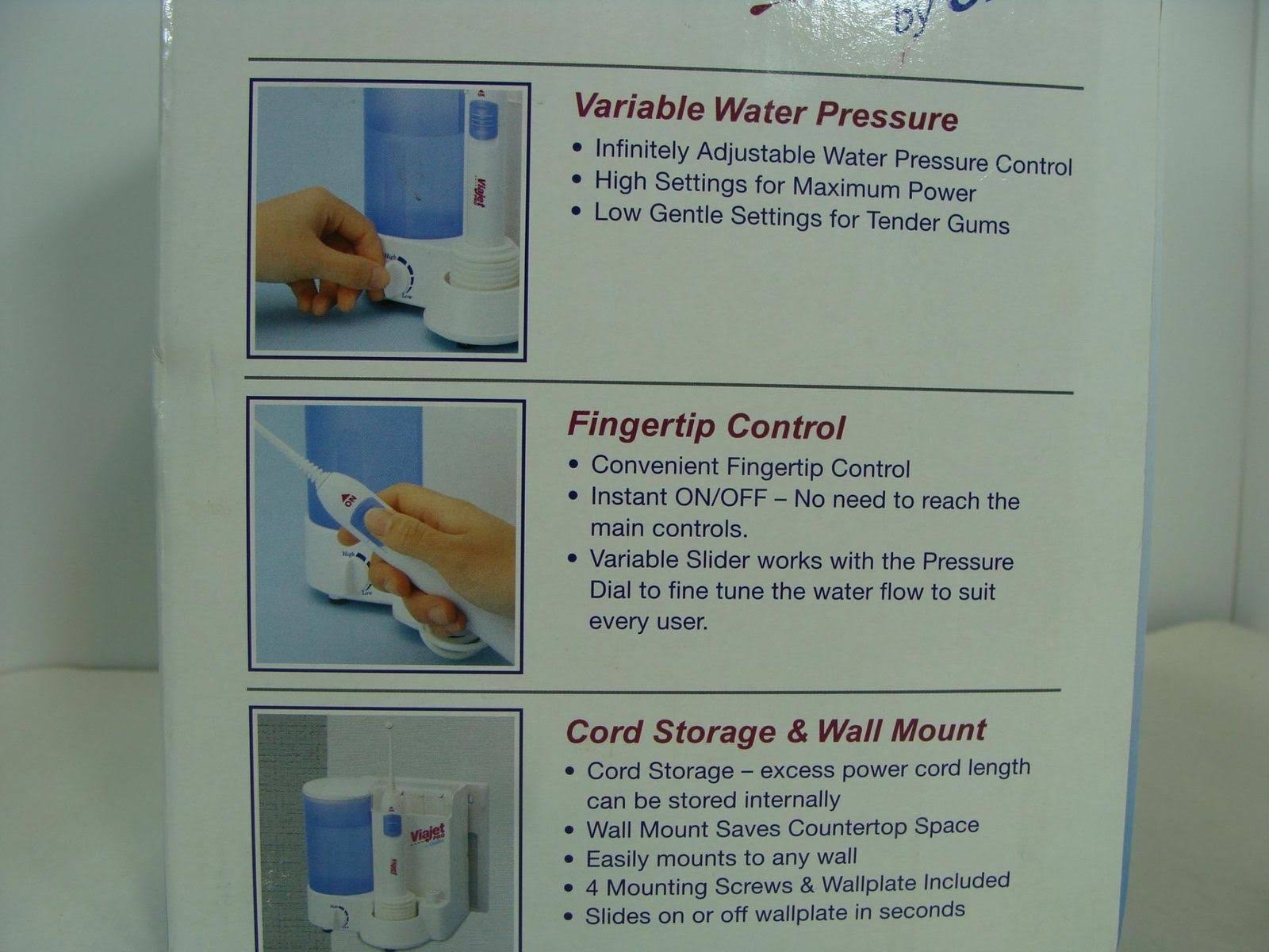 ViaJet Pro Irrigator – Water Flosser (by OraTec) - Image 8