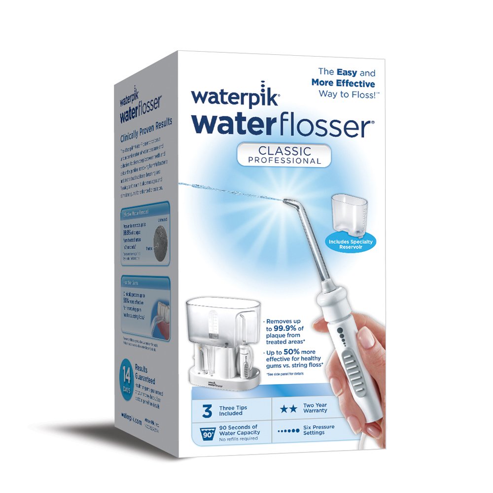 Waterpik Water Flosser Classic Professional WP 72, Countertop Oral Irrigator, White - Image 10