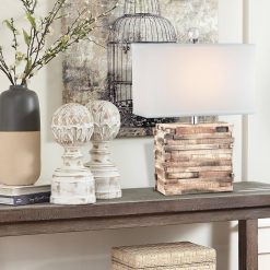 Alternative view of Concept Rectangular Drum Lampshade (10×16) x 11 White