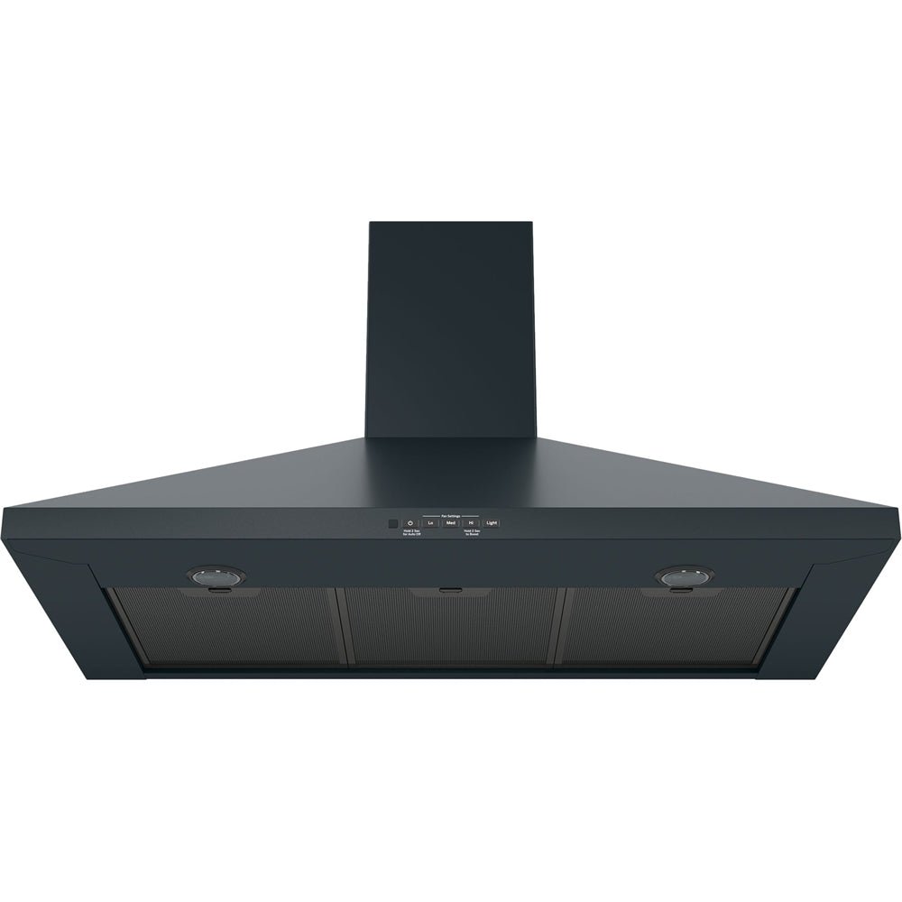GE – 36 Convertible Range Hood – Black slate