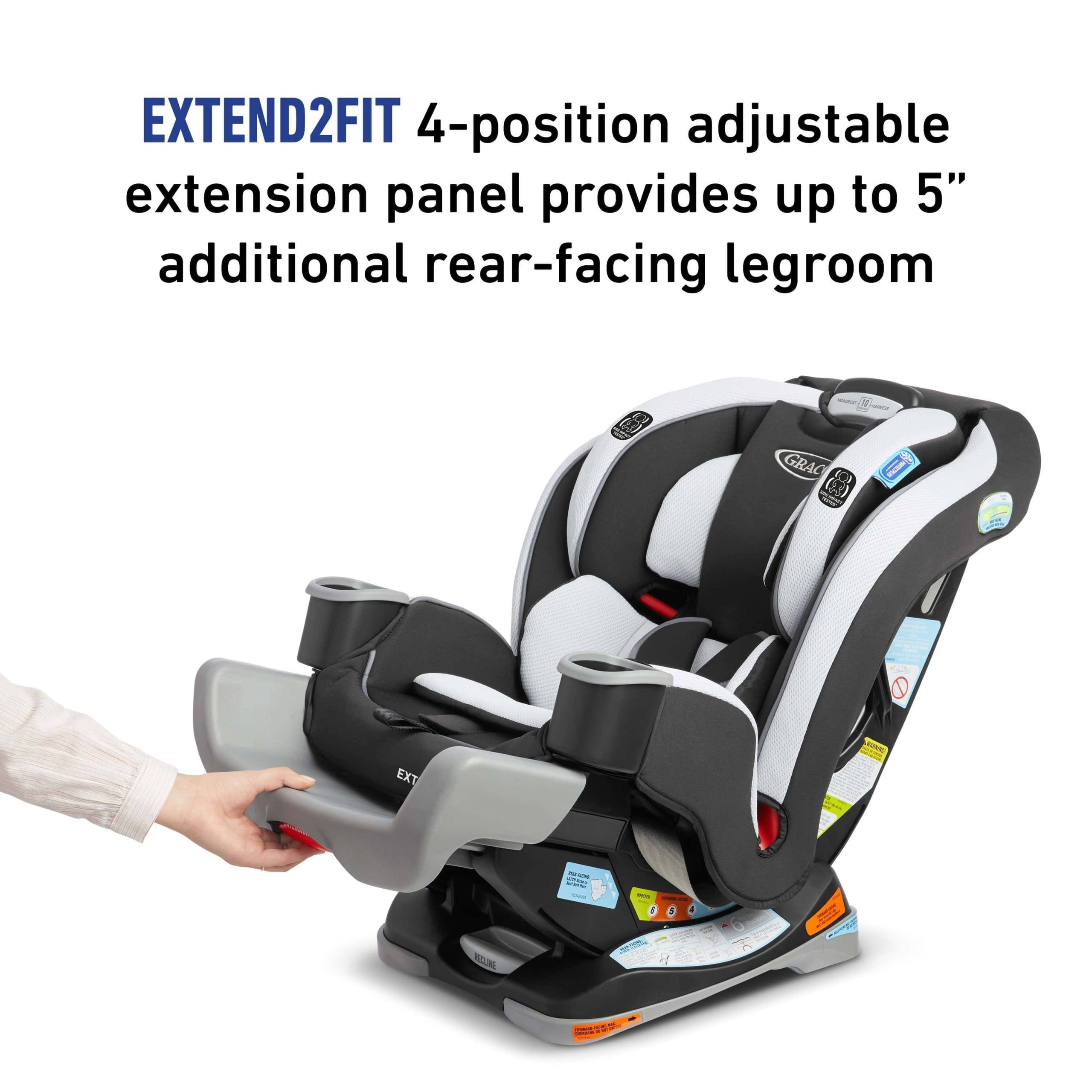 Graco Extend2Fit 3-in-1 Car SEAT, Norah - Image 9