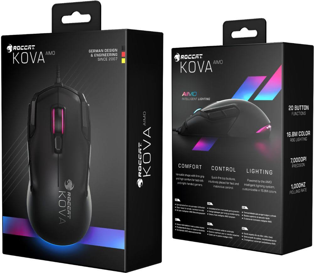 Roccat Kova Aimo – Pure Performance Gaming Mouse, Black - Image 6