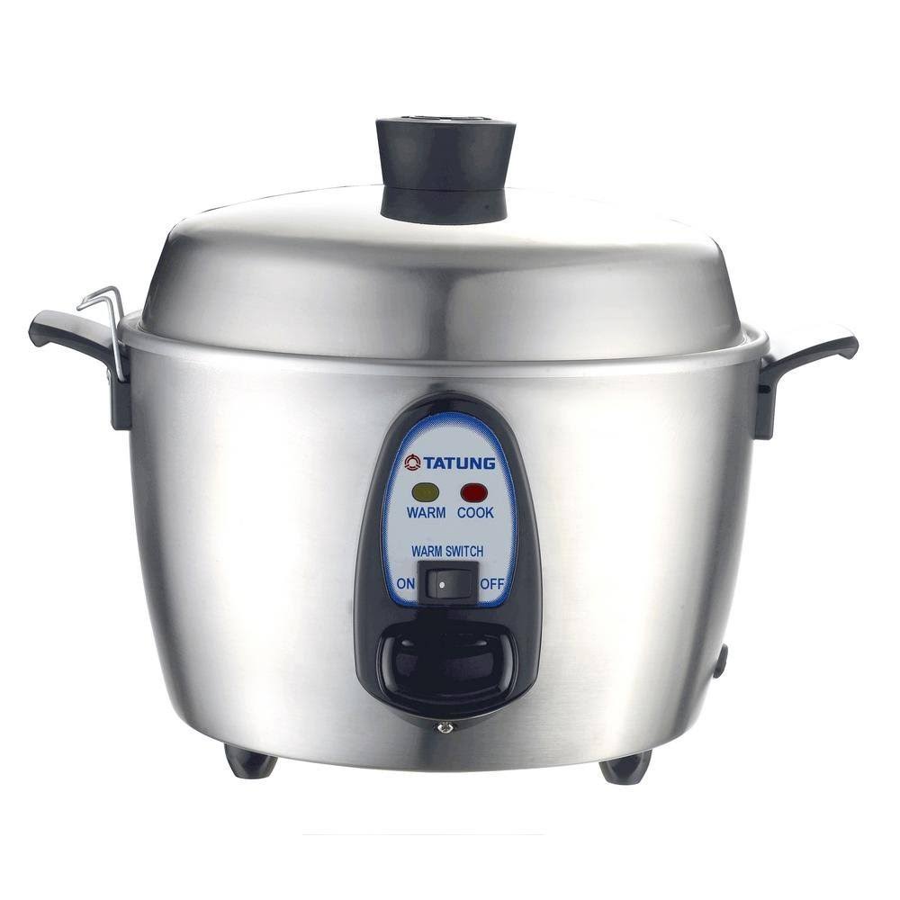 Tatung TAC-06KN(UL) 6 Cup Multi-functional Stainless Steel Rice Cooker