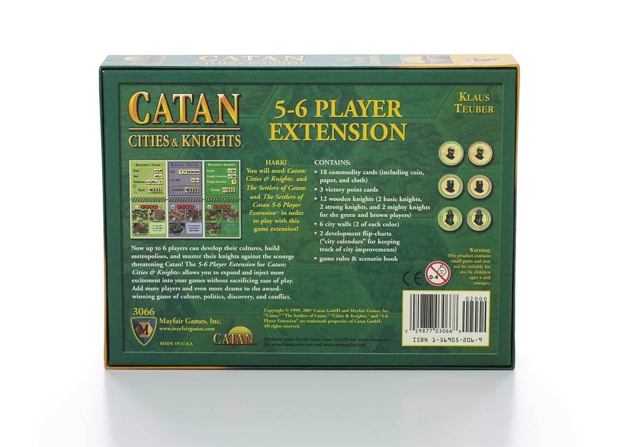 Catan Cities u0026 Knights 5-6 Player Extension - Image 3