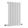 Hudson Reed NAHB0247 Sloane – White Horizontal Flat Panel Designer Radiator 25 x 16 1/2