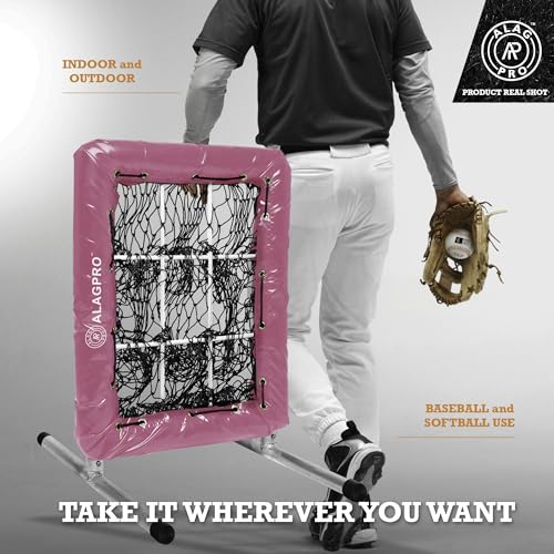 ALAGPRO? The Original 9 Hole Pitching Net with Strike Zone Pocket | Pitching Target for Baseball & Softball Pitchers - Image 11