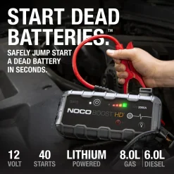 Alternative view of NOCO Boost HD GB70 2000A 12V UltraSafe Portable Lithium Jump Starter