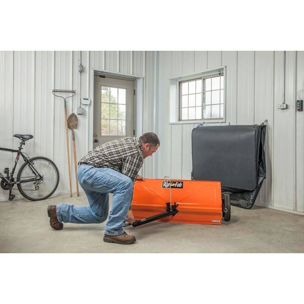 Agri-Fab 45-0492 Tow-Behind Lawn Sweeper, 44-in. 2024 Best Sellers - Image 9