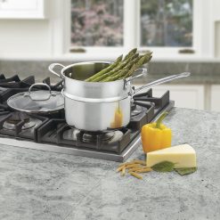 Alternative view of Cuisinart 77-35CG Chef’s Classic Stainless 3-Piece 3-Quart Steamer Set