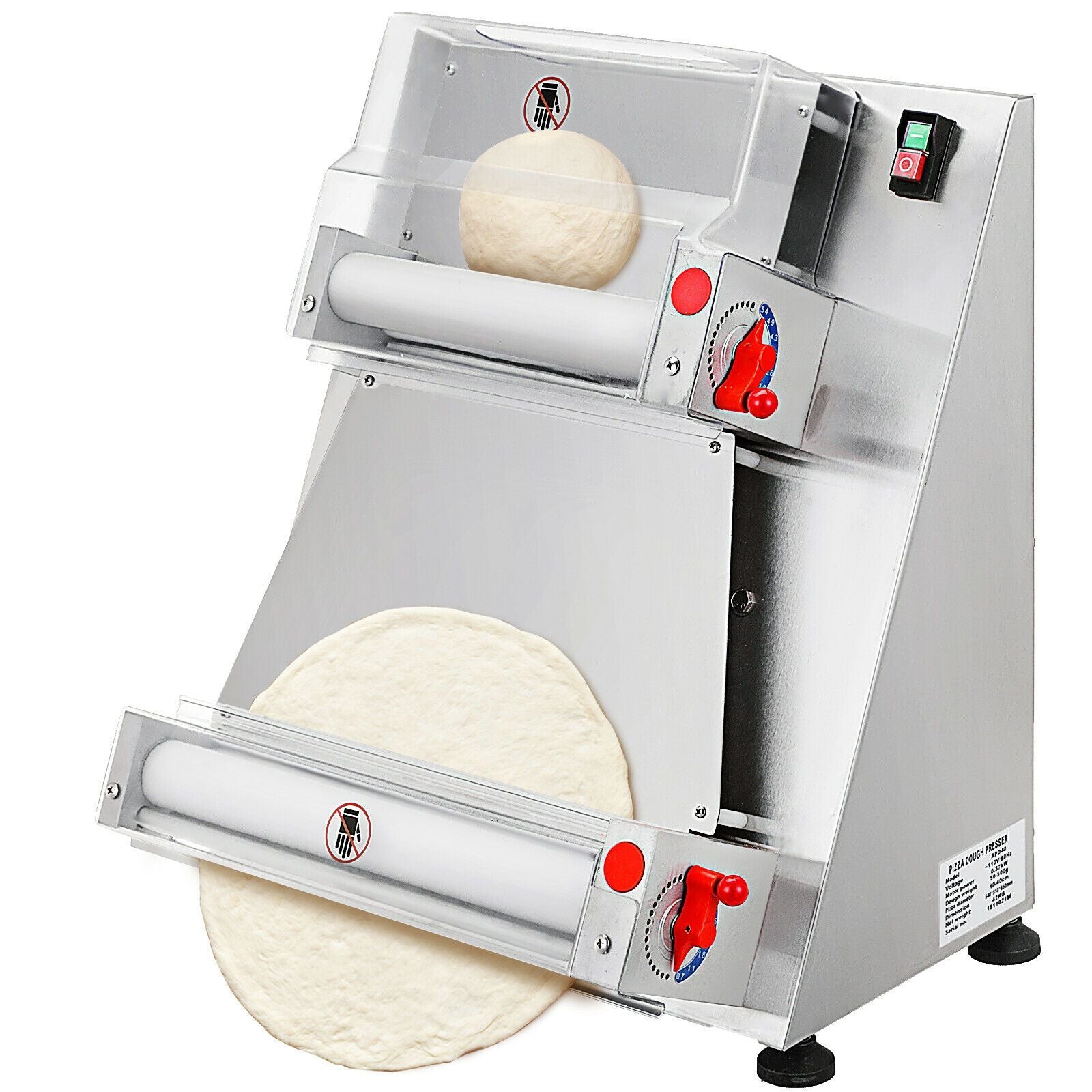 Electric Heavy Duty Pizza Dough Roller / Sheeter Machine - Image 2