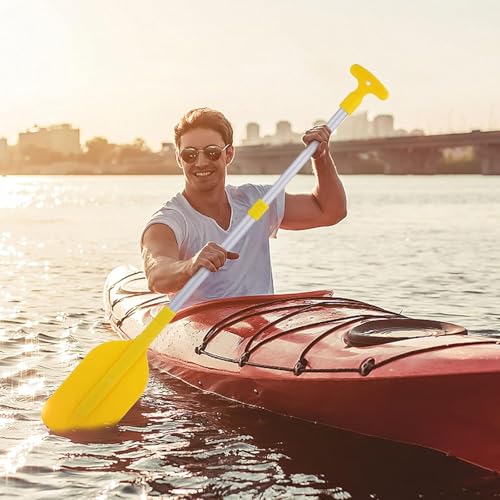 2Pcs Telescopic Kayak Paddle Rafting Boat Paddle Canoe Oars Plastic Aluminum Alloy Boat Oars - Image 11