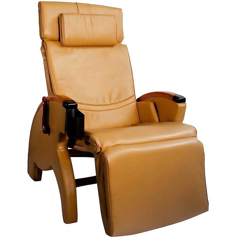 Tony Little Inversion Recliner with Massage and Heat – Tan