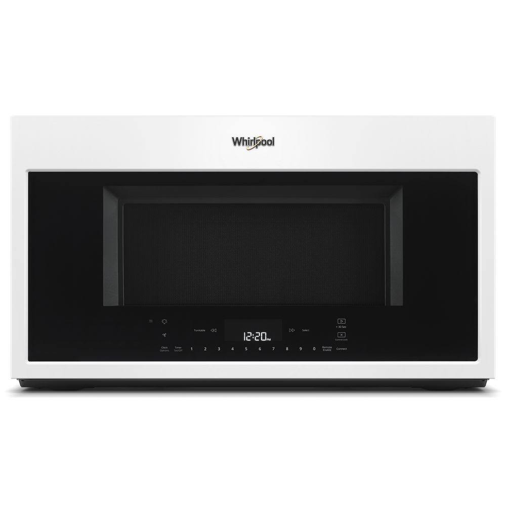 Whirlpool WMH78019HW 1100W Built-In Convection Microwave Hood Combo – 1.9 cu ft – White
