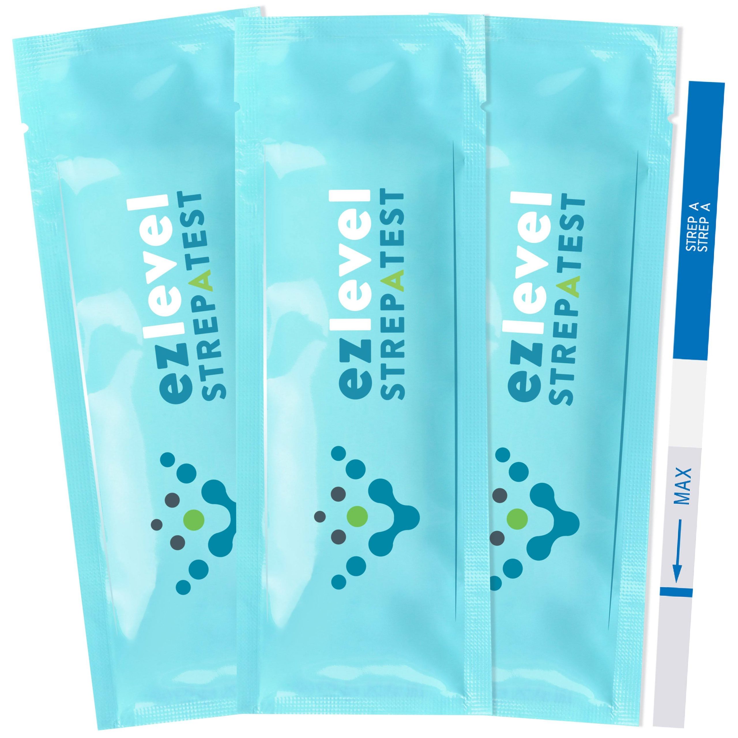 EZ Level Strep A Test Strips Kit for Strep Throat Testing (25 Tests) - Image 4