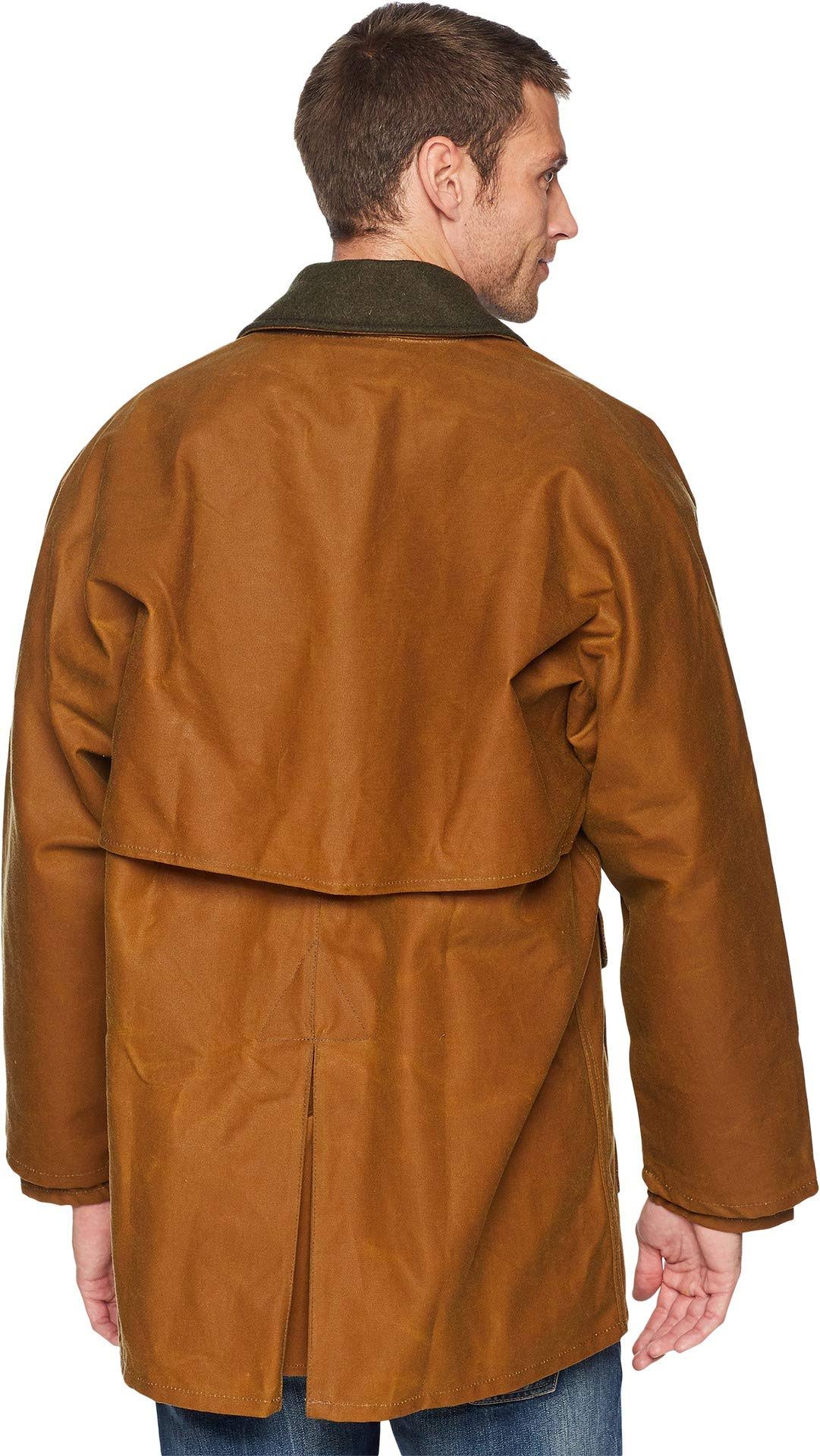 Filson 10001 Tin Cloth Packer Coat – Tan (Small) - Image 3