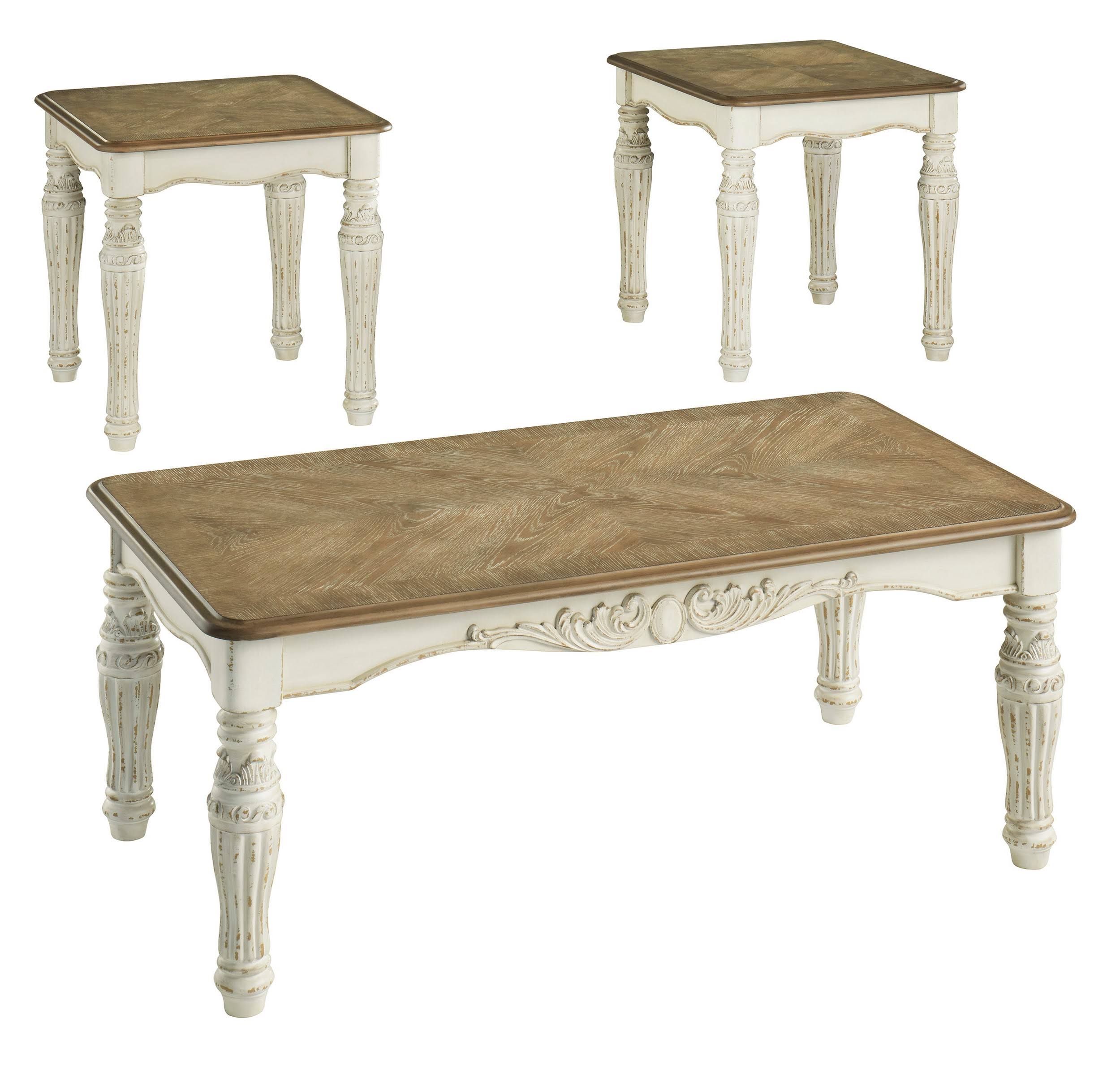 Ashley Realyn Table Set of 3