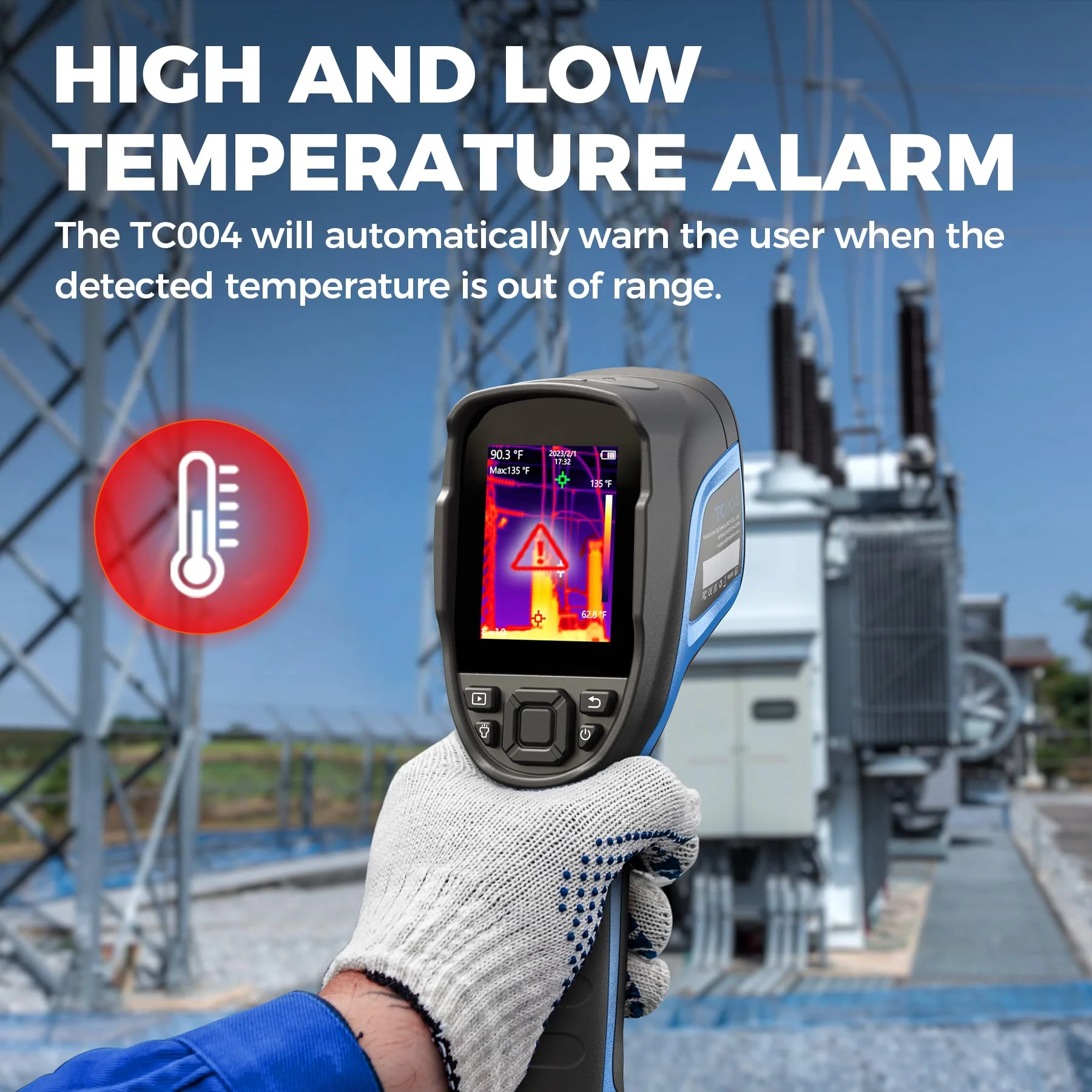 TOPDON Thermal Imaging Camera, 256 x 192 IR High Resolution - Image 4