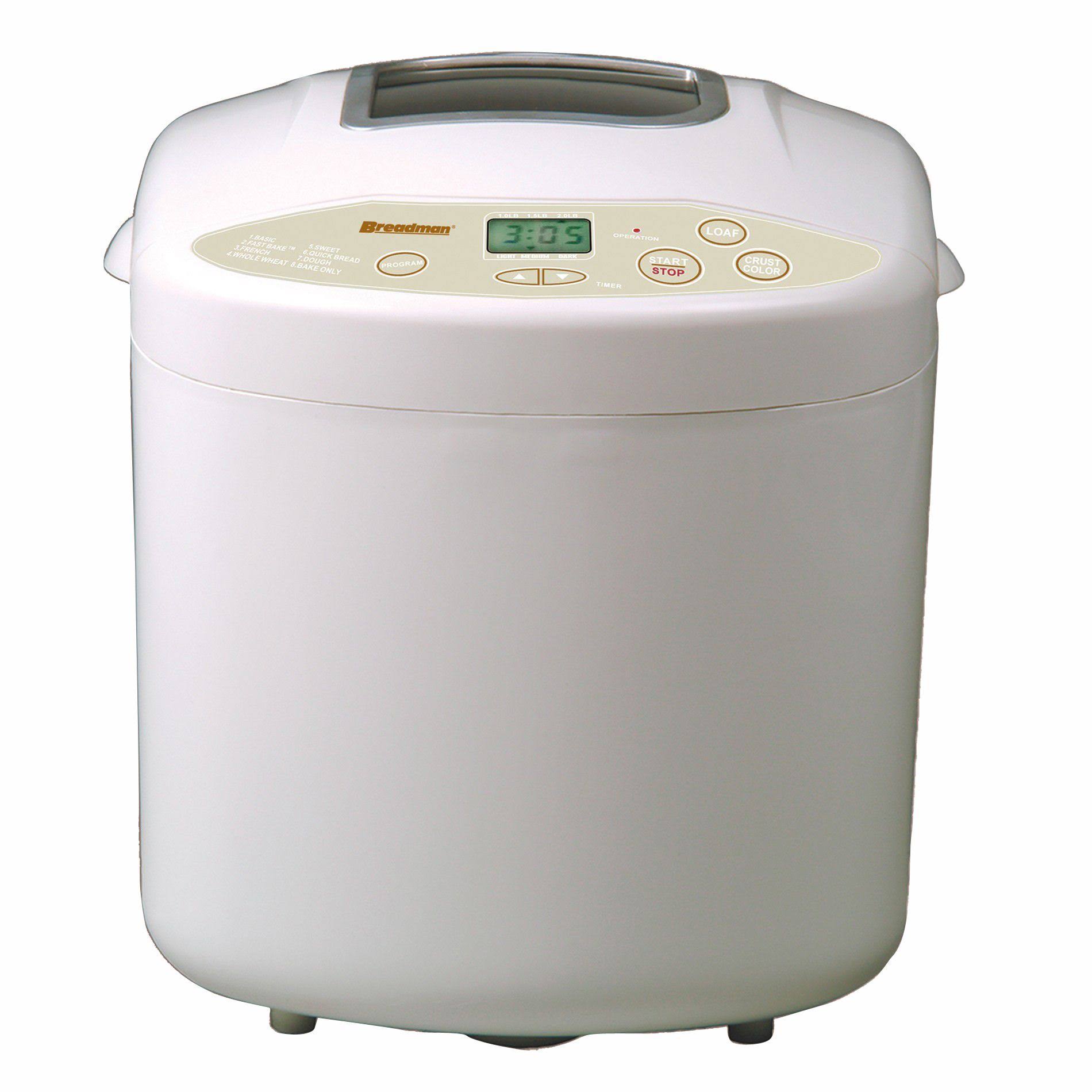 Breadman 2-Pound Bread Maker Tr520