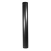 PelletVent 3 in. x 60 in. Double-Wall Chimney Stove Pipe in Black