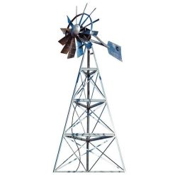 Outdoor Water Solutions 16 Foot Ornamental Windmill OMS0015