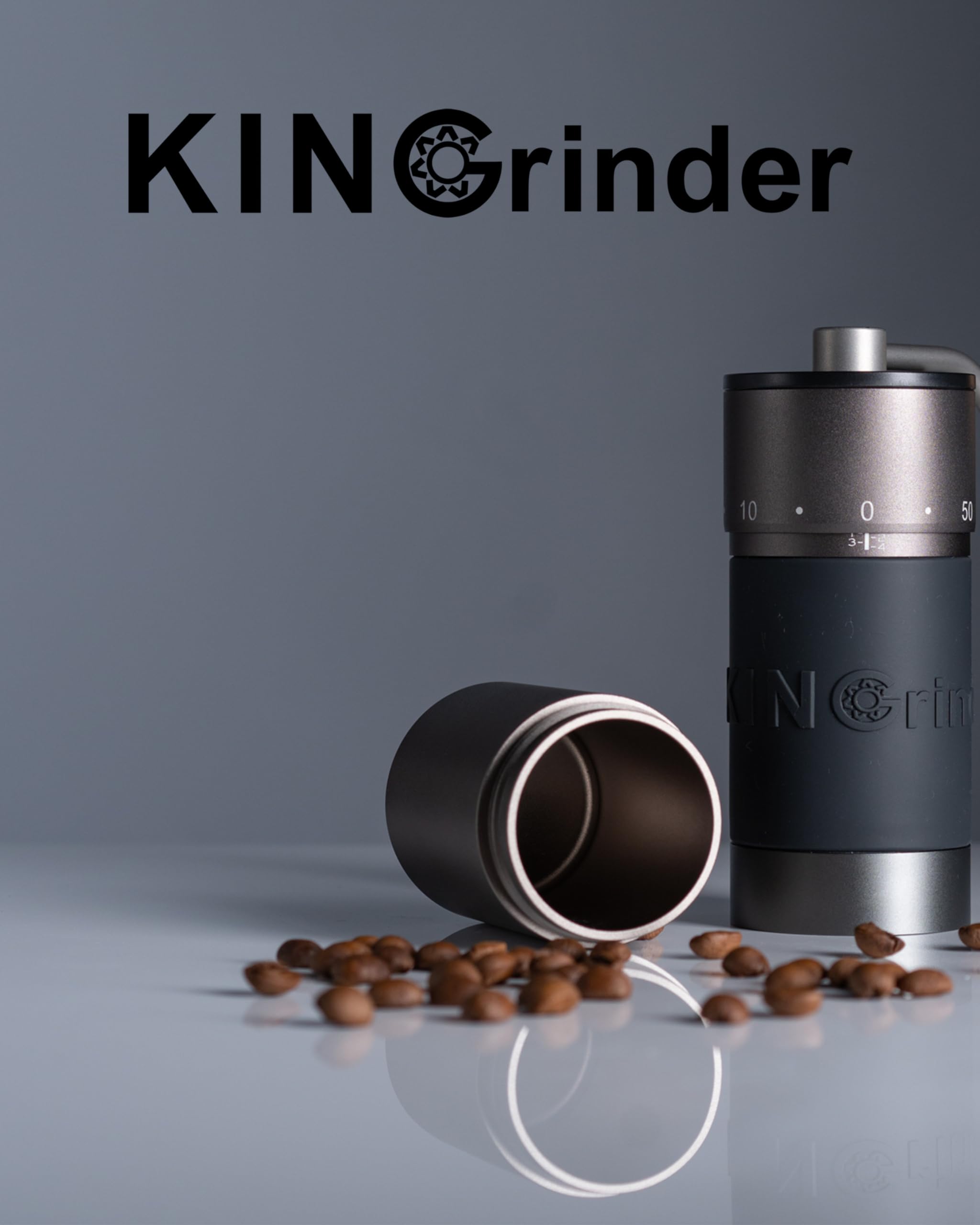 KINGrinder K6 Manual Hand Coffee Grinder with Straight Handle - Image 13