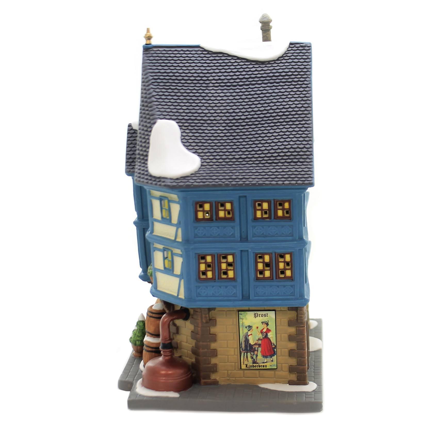 Department 56 Alpine Village Linderbrau Beer Hall – Boxed - Image 4