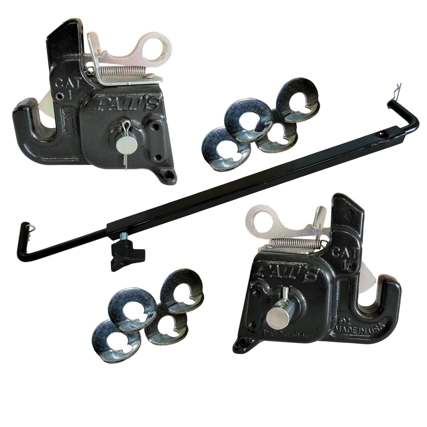 Pat’s Easy Change with Stabilizer Bar – Best Quick Hitch System On The Market ?C Flexible, Durable and Affordable (CAT #1 Green) - Image 20