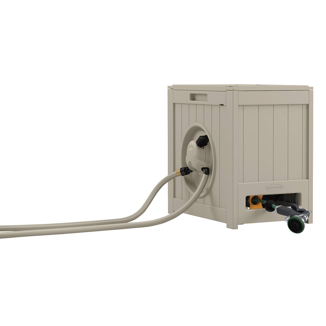 Suncast 125 ft. Aquawinder Auto Rewind Hose Reel - Image 2