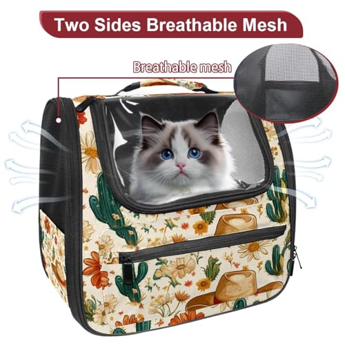 Halloween Pet Carrier Airline Approved Pet Carrier Bag Dog Carrier for Small Medium Cats Dogs Puppies Kitten - Image 76