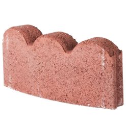 Pavestone 12 in. x 2 in. x 5.25 in. River Red Curved Concrete Edger (176-Pieces/164 Sq. ft./Pallet)