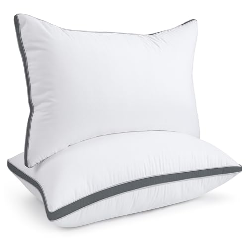 viewstar Bed Pillows King Size Set of 2, Hotel Quality, Down Alternative Big Pillow for Back, Stomach or Side Sleepers, Firm - Image 88