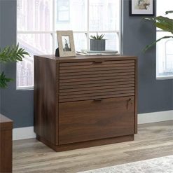 Alternative view of Sauder Englewood 2 Drawer Wooden Lateral File in Spiced Mahogany