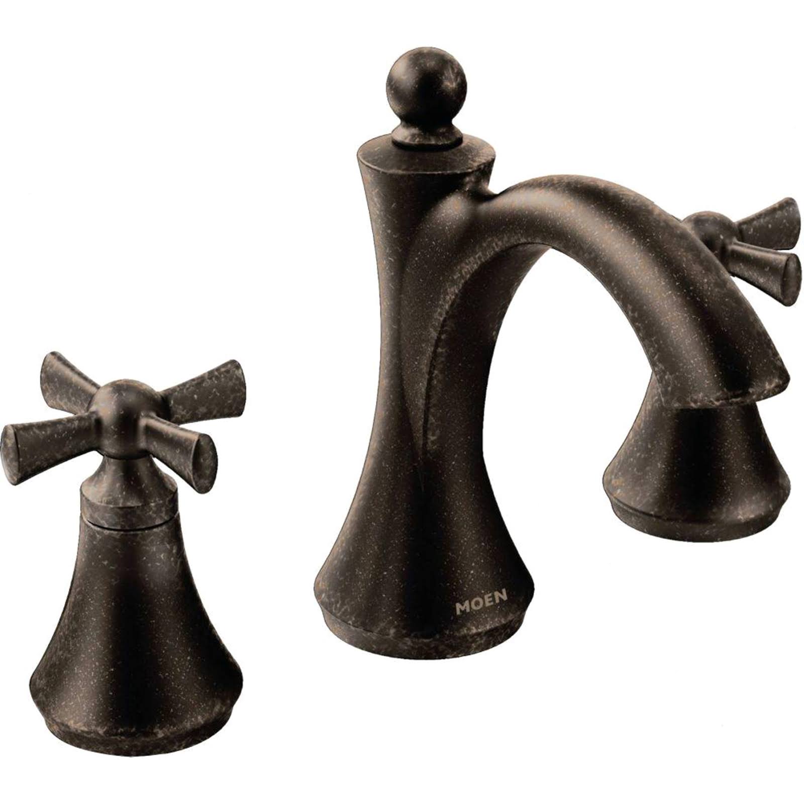 Moen T4524ORB Wynford Oil Rubbed Bronze Two-Handle Bathroom Faucet