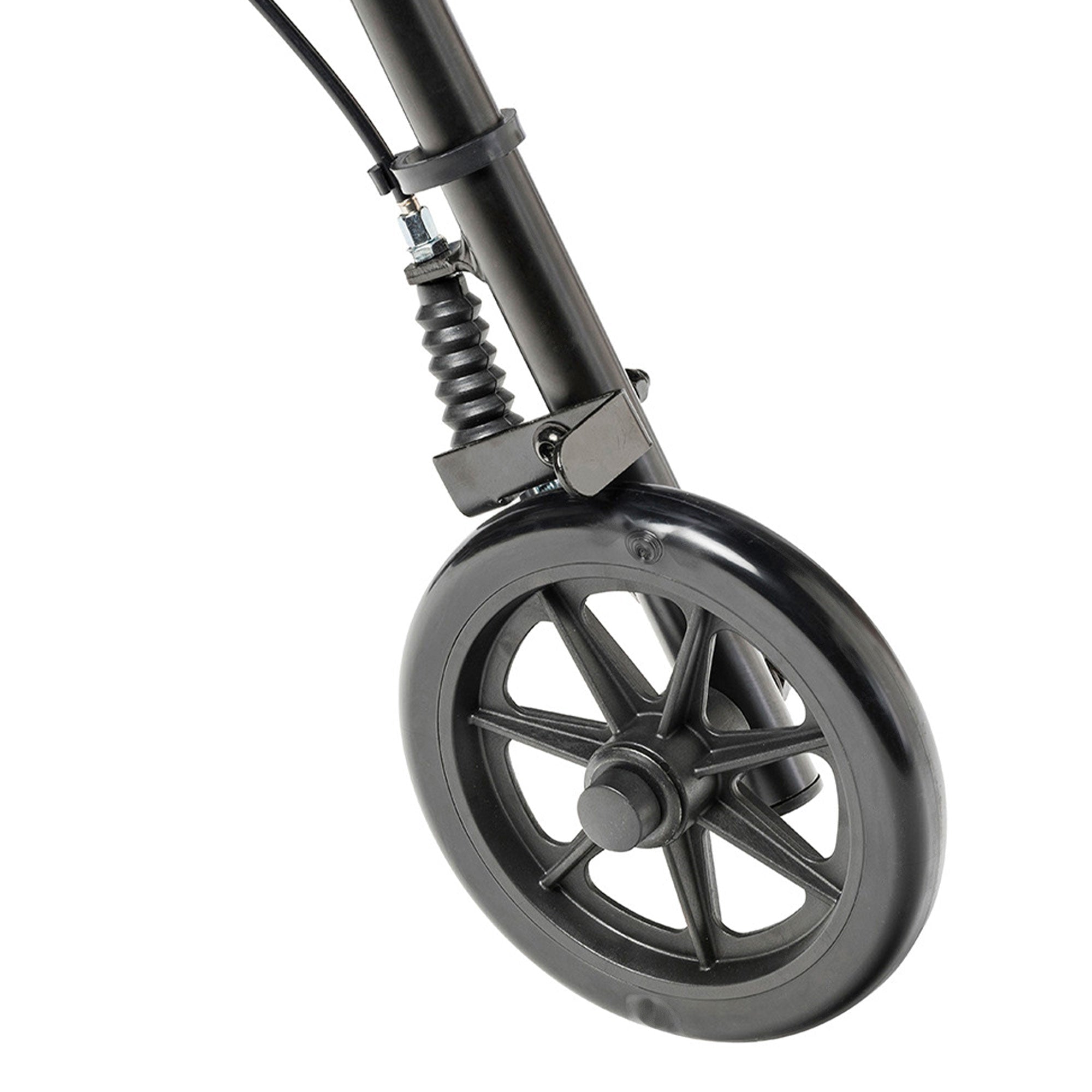 Drive Medical Adjustable Height Aluminum Frame Rollator with 6 Inch Casters, Red?? Last Day For Clearance - Image 5