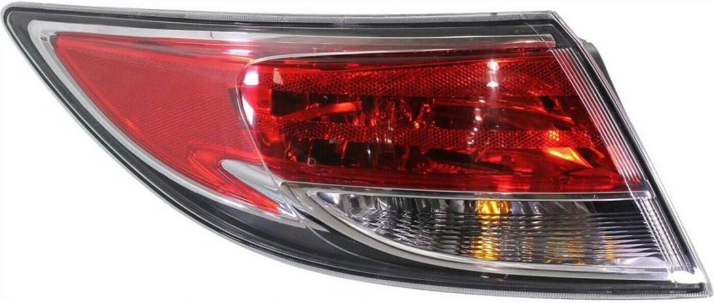 For Mazda 6 Tail Light Assembly 2009 10 11 12 2013 Driver and Passenger Side Pair/Set | Halogen | MA2804108 + MA2805108 | GS3L51160H + GS3L51150J - Image 7