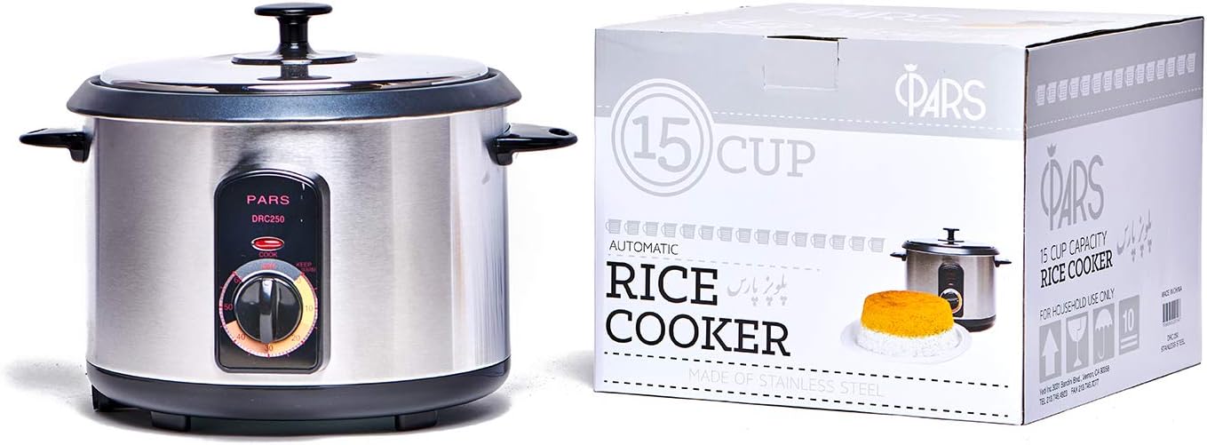 Pars Automatic Persian Rice Cooker – Tahdig Rice Maker Perfect Rice Crust, 10 Cup - Image 9
