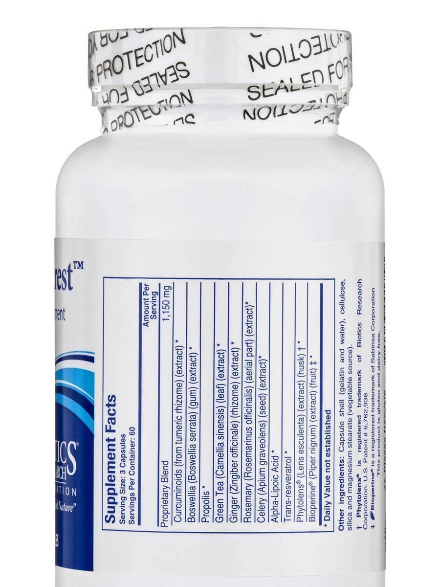 Biotics Research – KappArest – 180 Capsules - Image 2