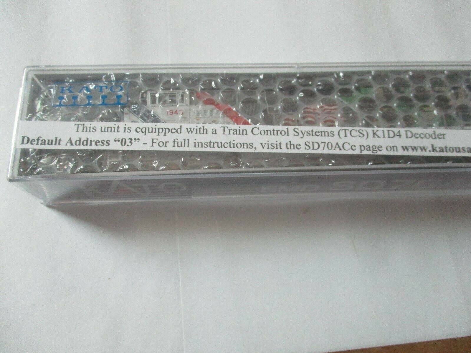 Kato N Scale EMD SD70ACe Union Pacific The Spirit #1943 w/DCC - Image 6