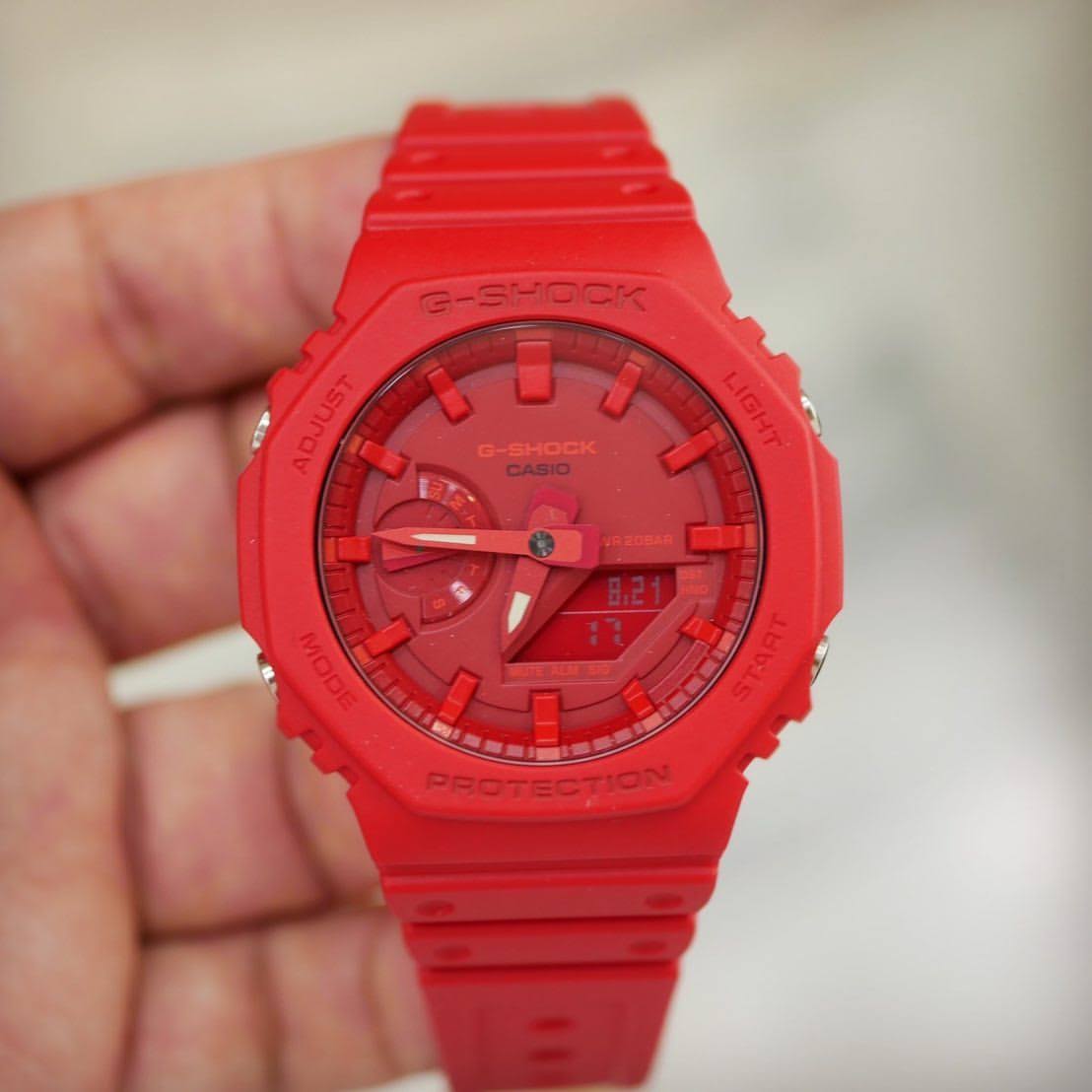 G-Shock GA2100-4A – Red - Image 2