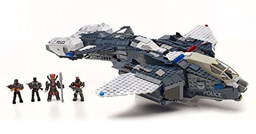Mega Bloks Halo NMPD Pelican Air Base 1792-Piece Building Set - Image 3