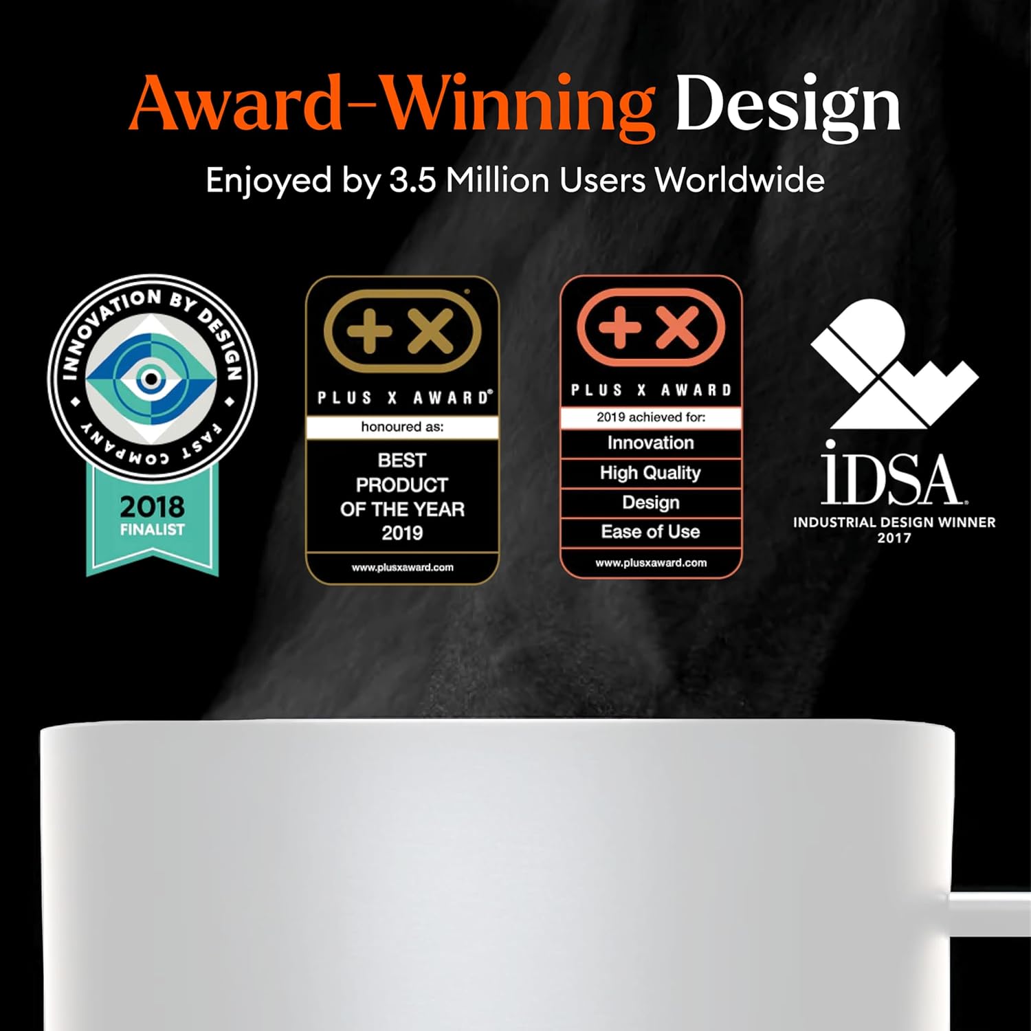 Ember Temperature Control Smart Mug 2, 14 Oz, App-Controlled Heated Coffee Mug with 80 Min Battery Life and Improved Design, White - Image 41