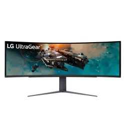 LG 49 240 Hz VA DQHD Gaming Monitor FreeSync Premium Pro (AMD Adaptive Sync) 5120 x 1440 DCI-P3 95% (CIE1976) UltraGear 49GR85DC-B