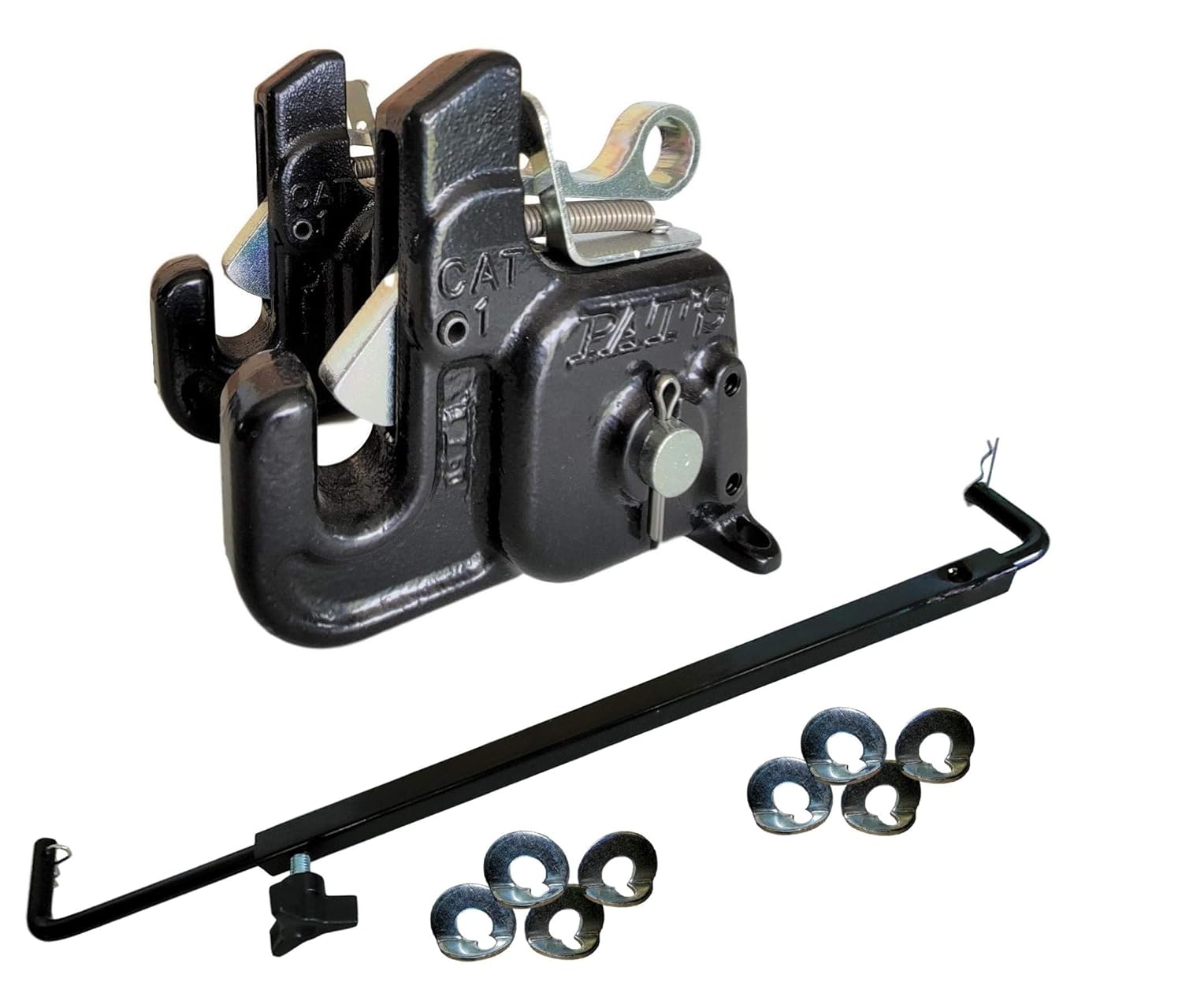 Pat’s Easy Change with Stabilizer Bar – Best Quick Hitch System On The Market ?C Flexible, Durable and Affordable (CAT #1 Green) - Image 16
