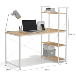 Alternative view of Glenwillow Home Ames Reversible Gaming Desk