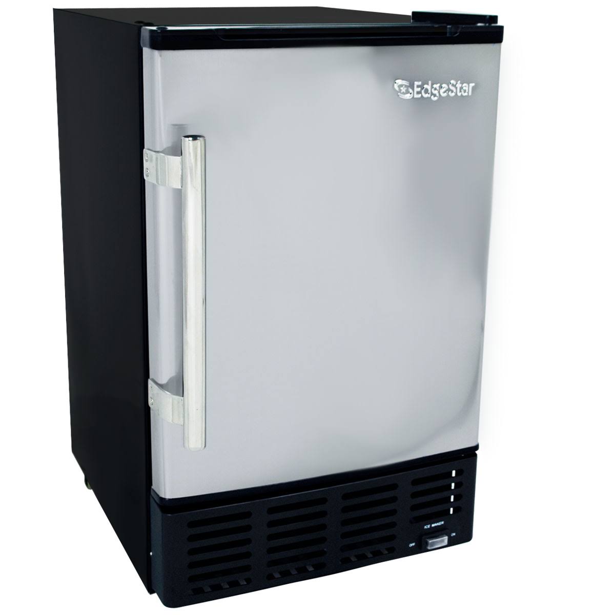 EdgeStar IB120SS Ice Cube Maker – 15×22 – Stainless Steel/Black