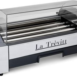 Alternative view of La Trevitt Hot Dog Roller- Sausage Grill Cooker Machine- 6 Hot Dog Capacity – Commercial and Household Hot Dog Machine for Family Use