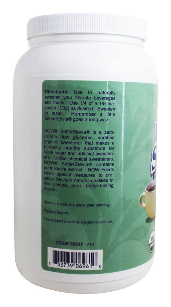 Now Foods Better Stevia Extract Powder – 1 lb tub - Image 4