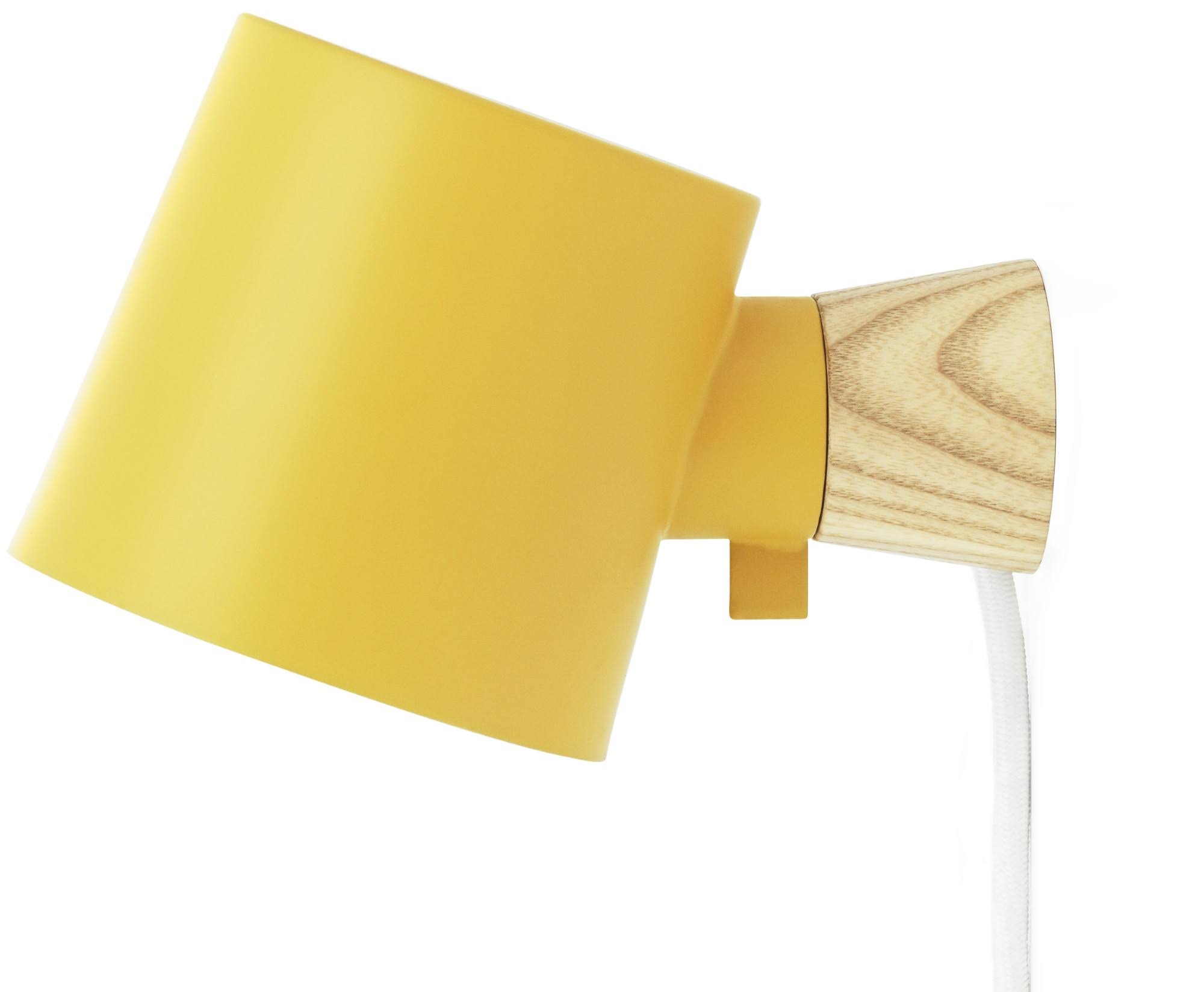 Normann Copenhagen Rise Wall Lamp, Yellow