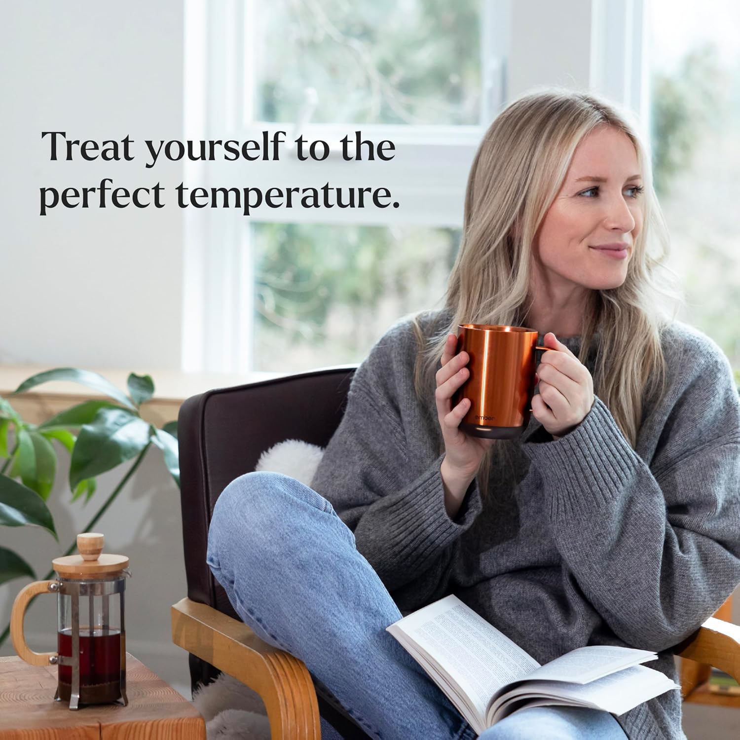 Ember Temperature Control Smart Mug 2, 14 Oz, App-Controlled Heated Coffee Mug with 80 Min Battery Life and Improved Design, White - Image 28